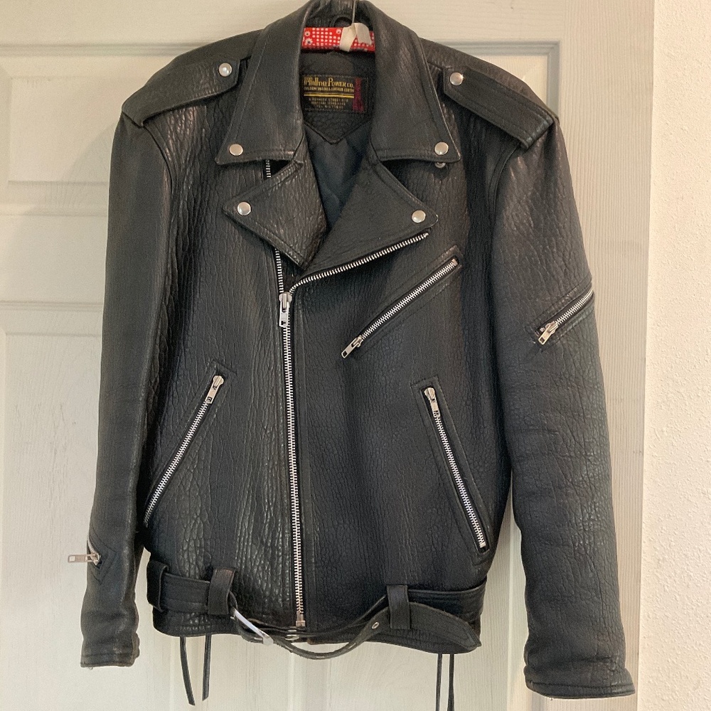 Motorcycle Jacket Black Leather